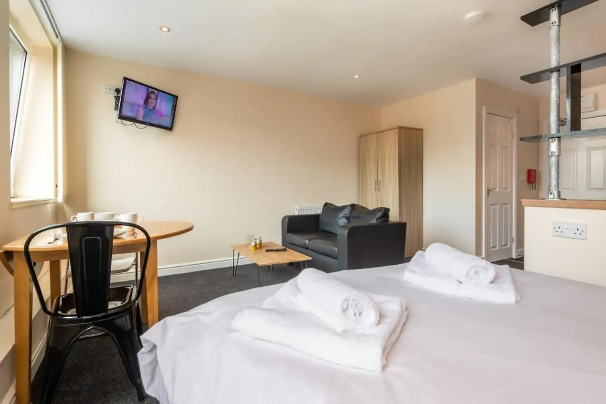 Modern & Bright Budget Studio In Central Doncaster Apartment United Kingdom